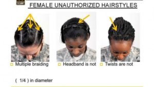 Update: Military Revises Hairstyle Rules