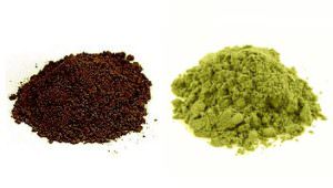 Cassia powder and amla powder