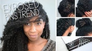 Exposed Bobby Pins Trend