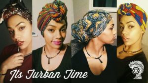 Head Wrap And Traditional Turban Tutorial