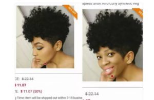 Beauty Vlogger Exposes Wig Company For Using Her Picture To Sell Their Wigs