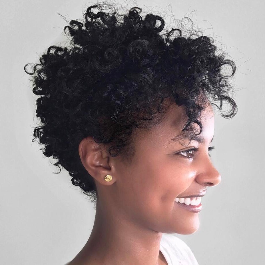Short Hairstyle For Natural Hair
