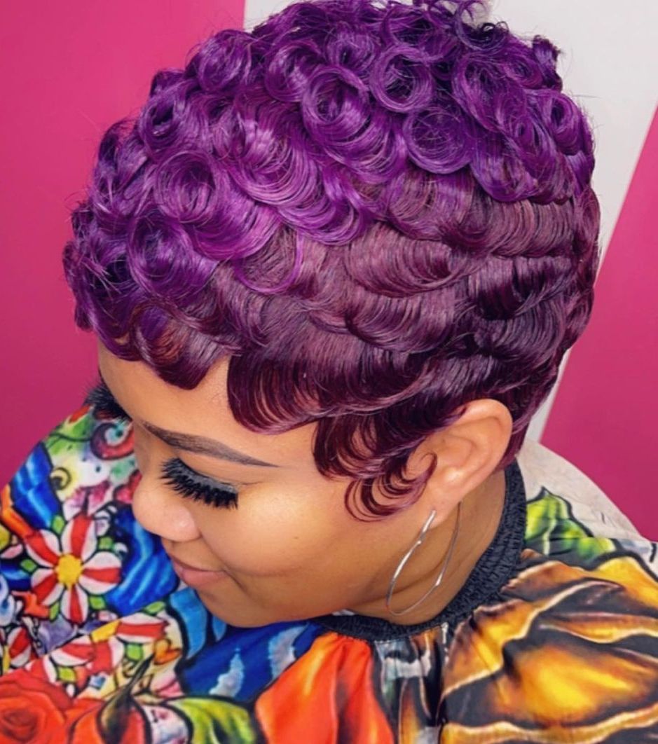 Dimensional Violet Hair Color