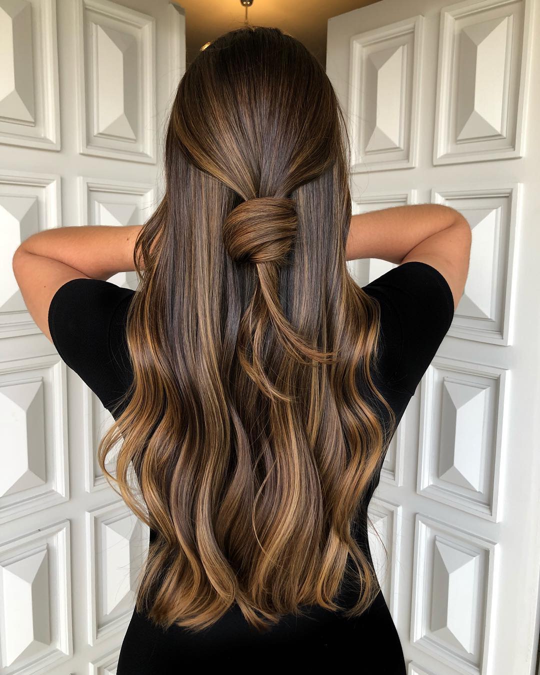 Brunette Hair With Light Brown Highlights