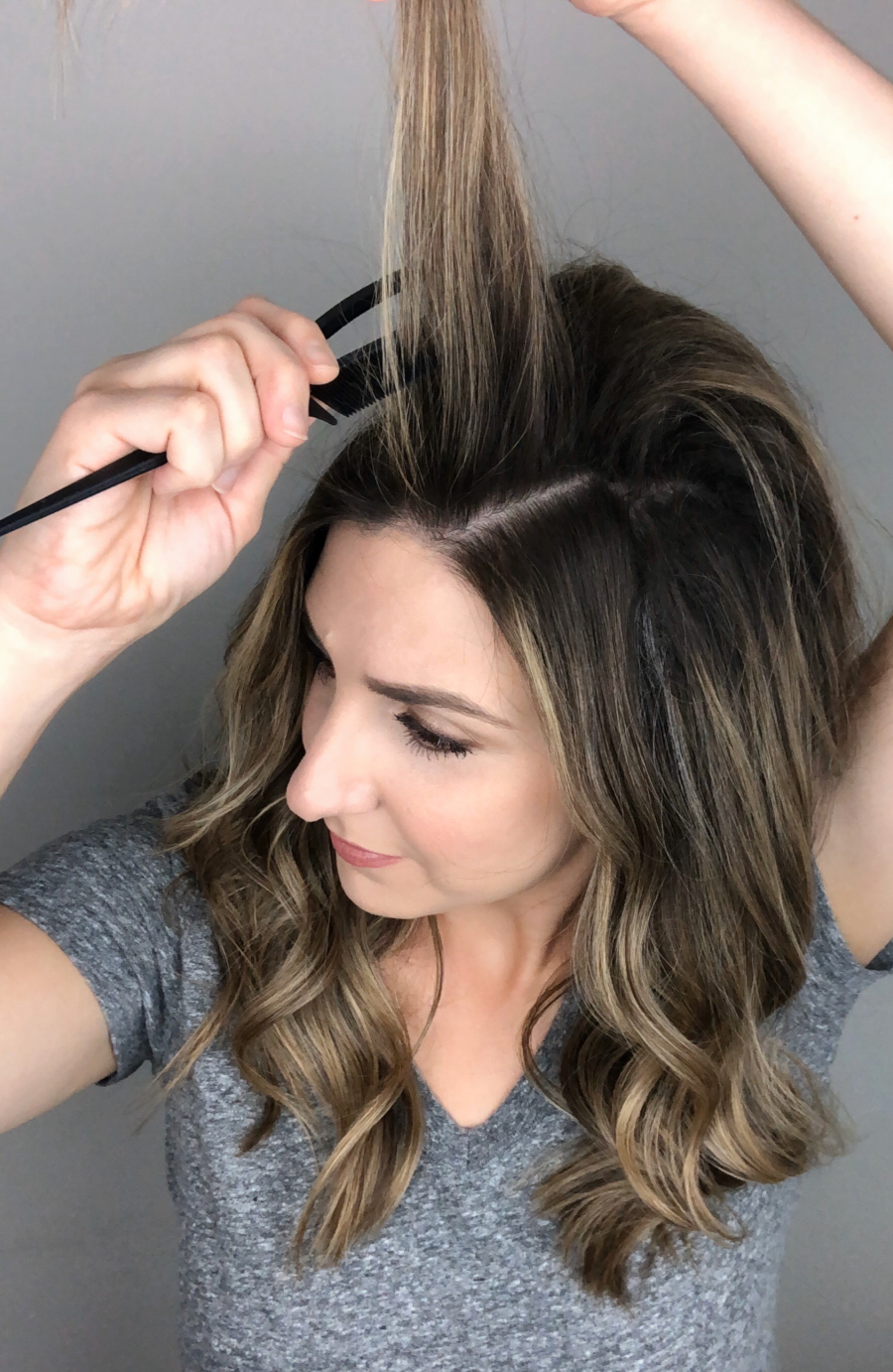 How To Tease Your Hair at the Roots for Perfect Volume