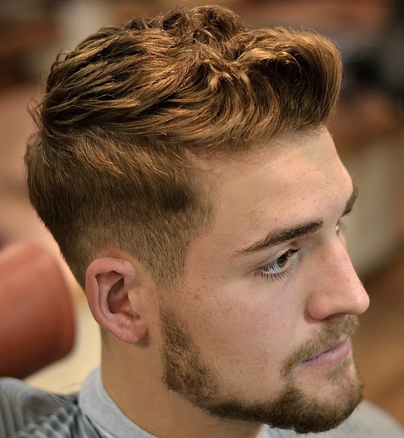 Taper With Facial Hairstyle