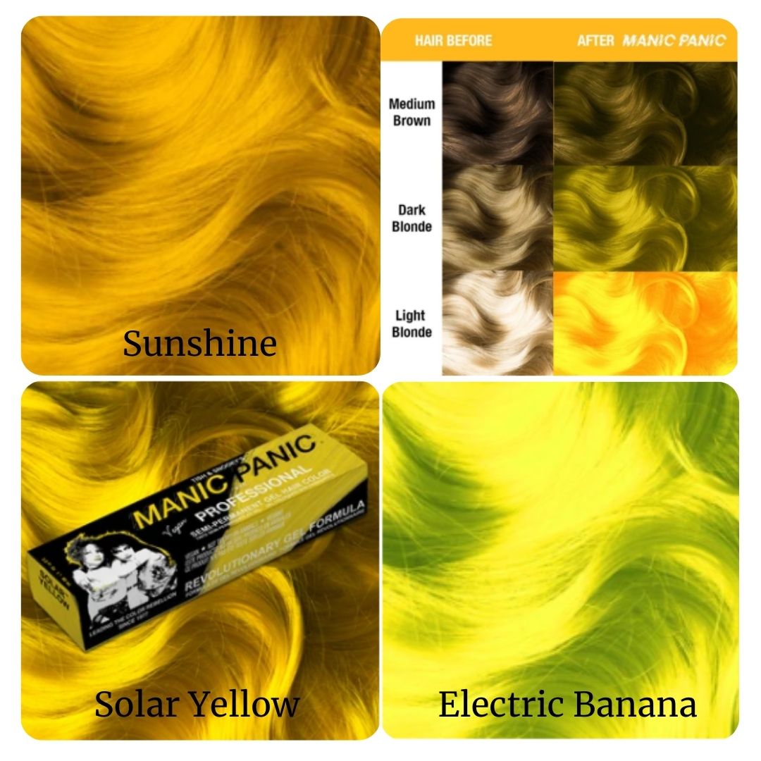 Manic Panic Yellow Hair Colors