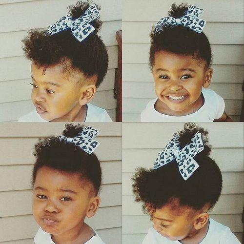 black baby girls hairstyle