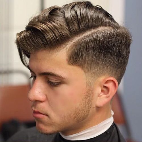 men’s haircut with varied length 