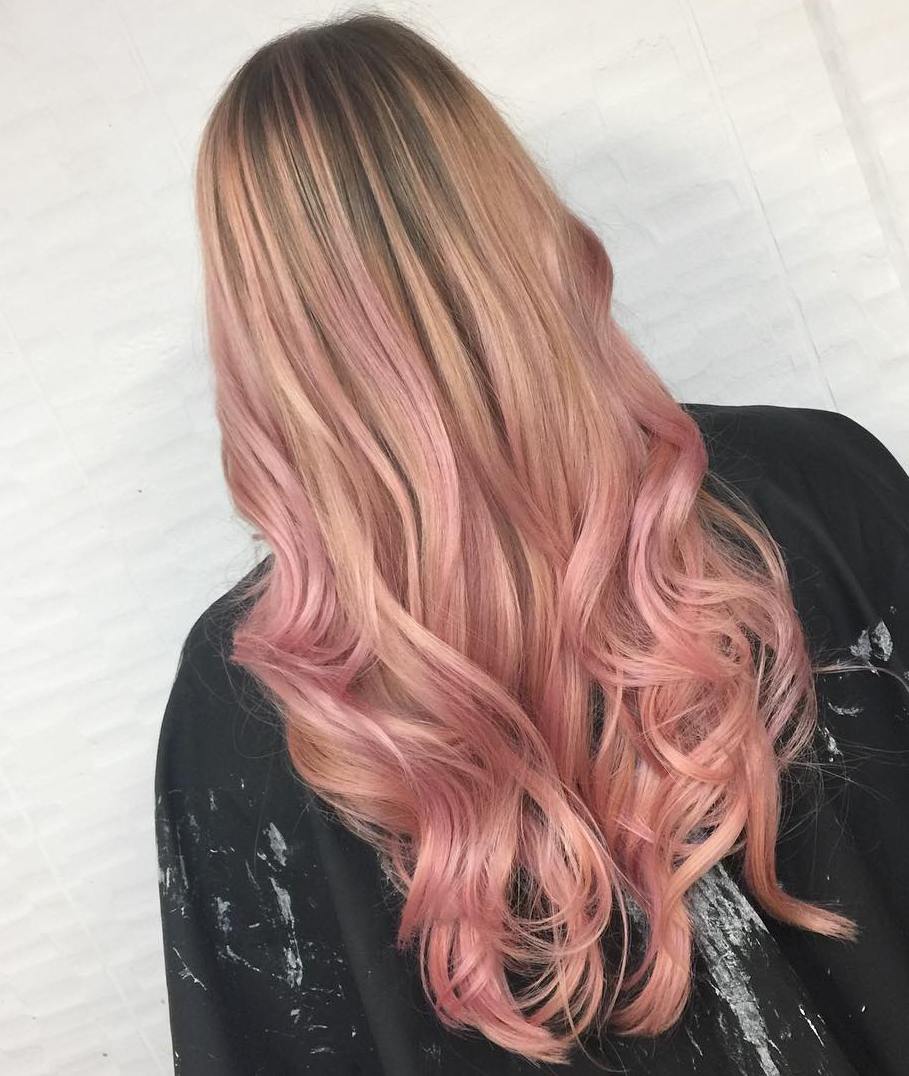Pretty In Pink Soft Waves