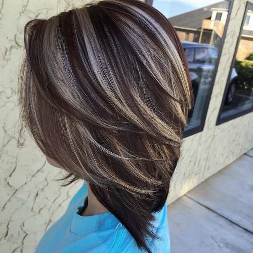 60 Hairstyles Featuring Dark Brown Hair with Highlights