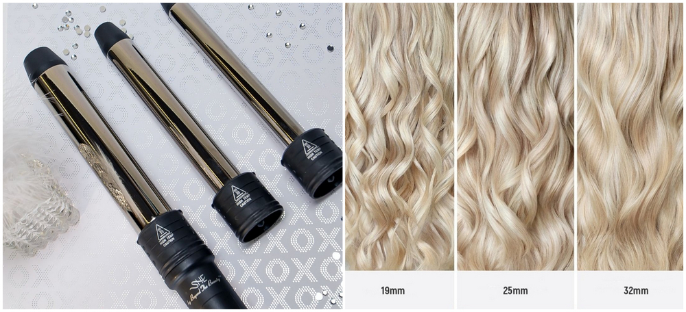 Waves Different Sizes of Curling Irons Produce