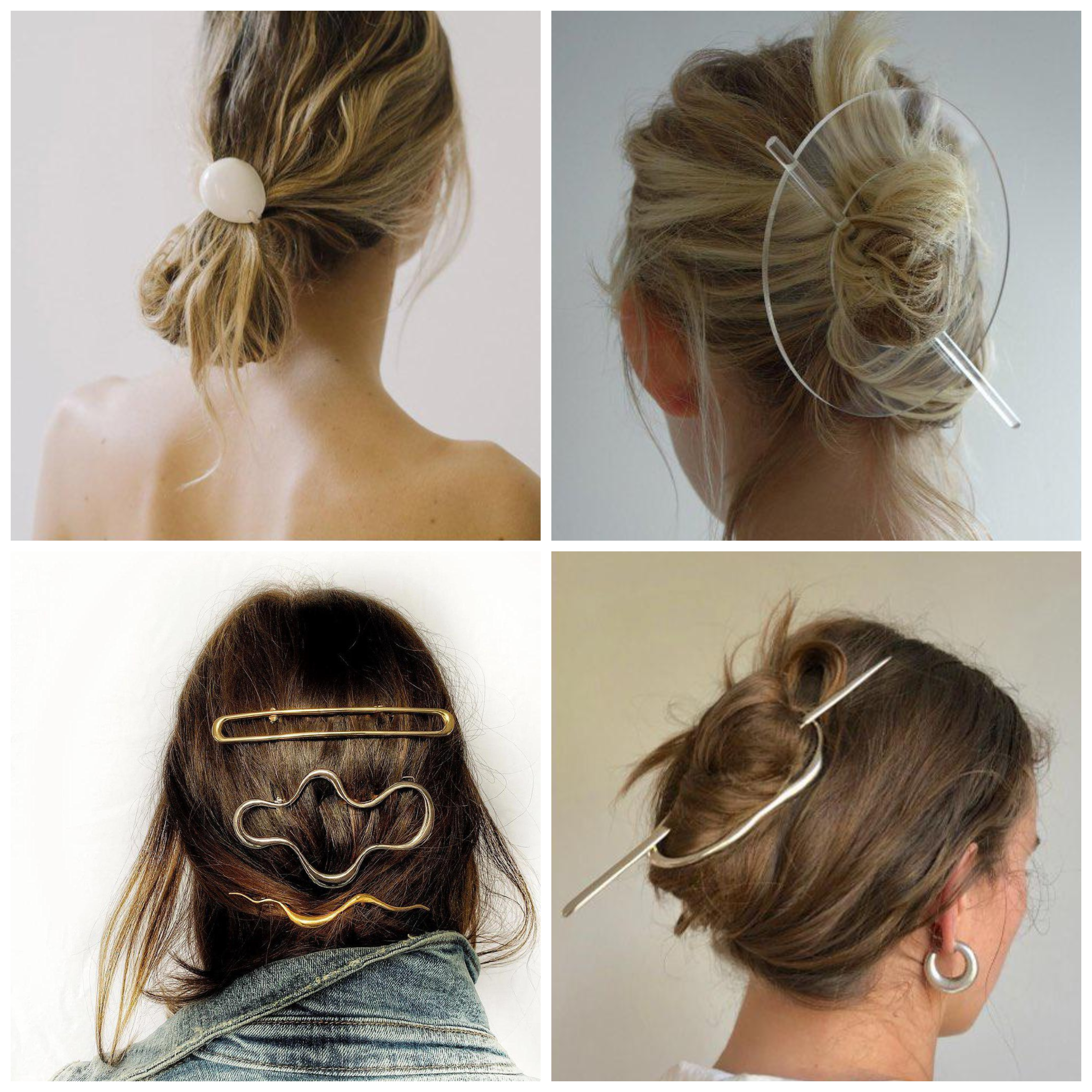 Minimalism Inspired Hair Clips