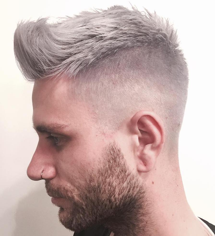 Short Gray Hairstyle For Men