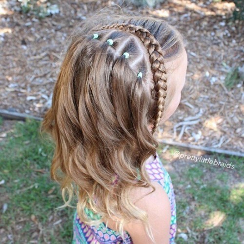 back to school hairstyle for medium hair