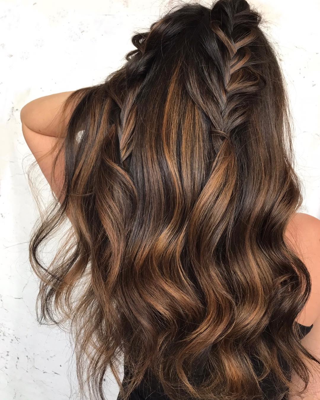 Bronze Highlights for Brown Hair