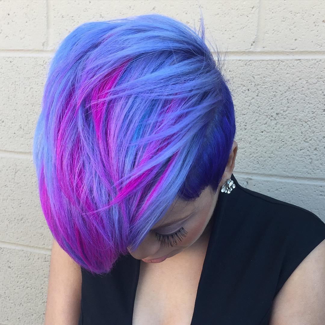 20 Blue and Purple Hair Ideas