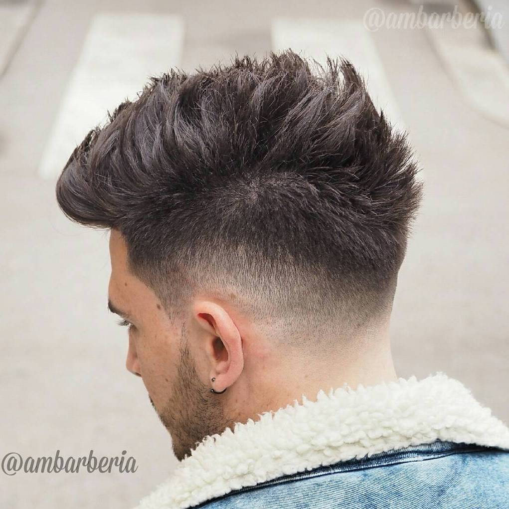 Fade With Spiky Top