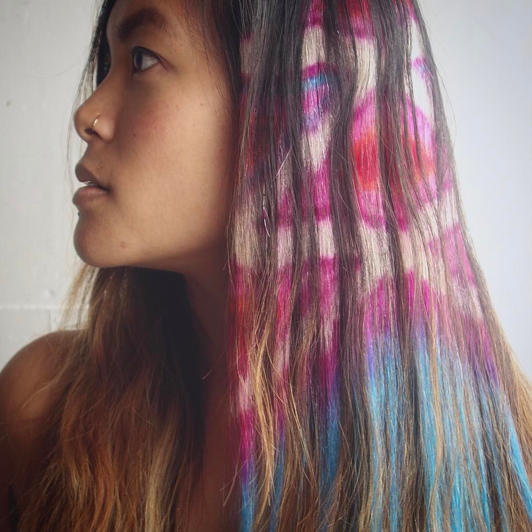 Tribal Hair Stencil