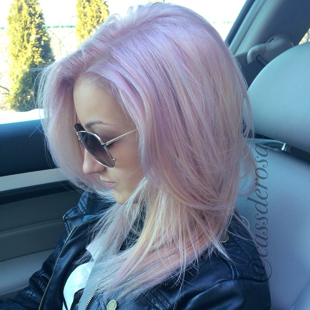 Cotton Candy Hair Color