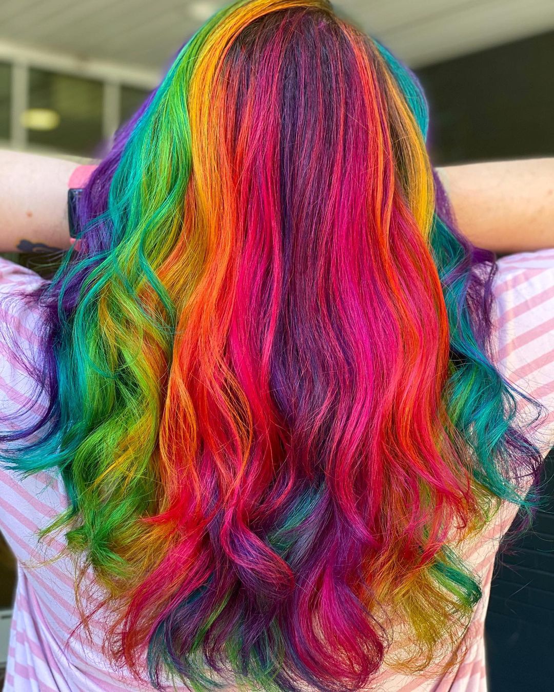 30 Coolest Rainbow Hair Pictures to Join the Unicorn Tribe