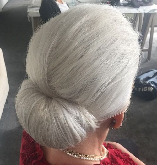 40 Stylish Long Hairstyles for Older Women