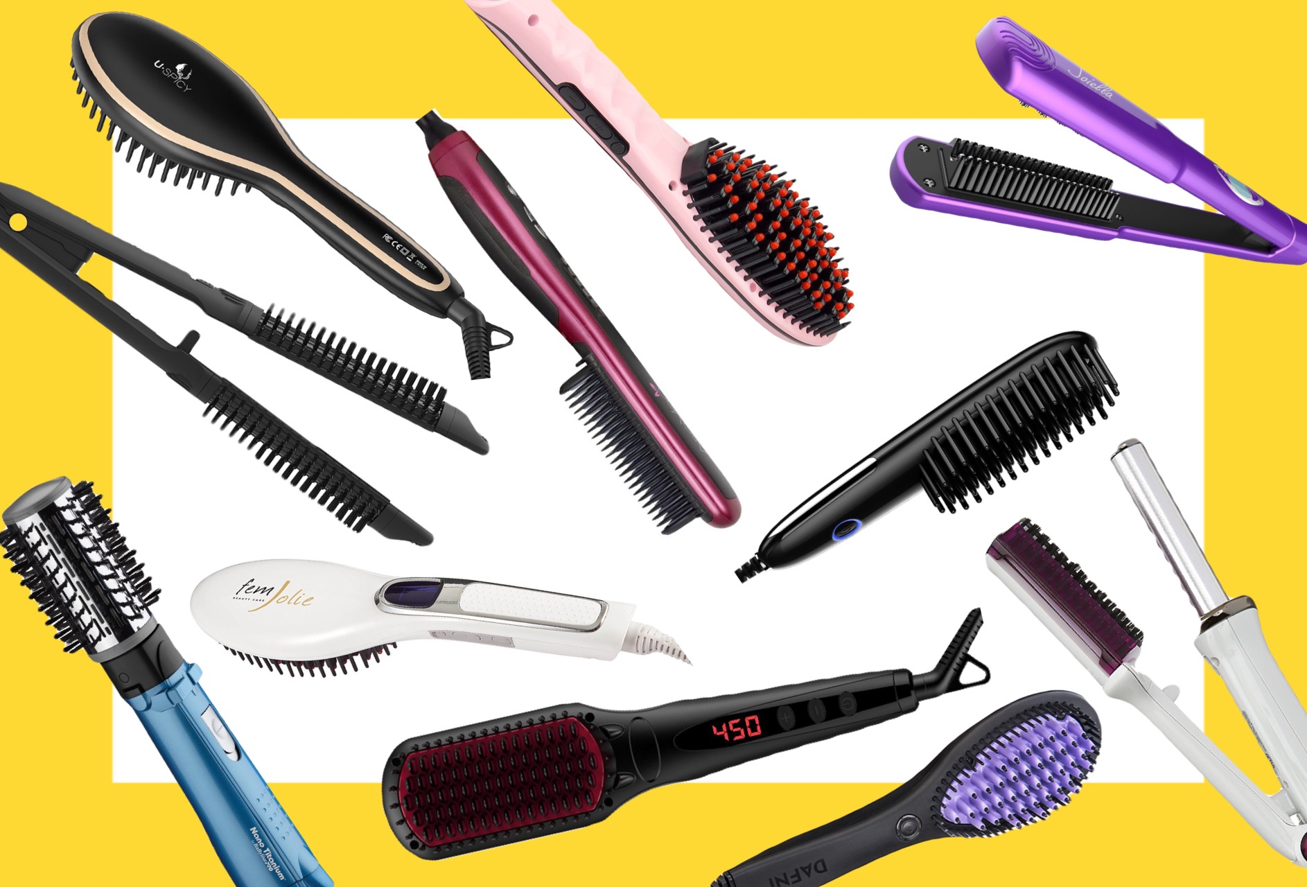 12 Best Hair Straightening Brush Models That Actually Work