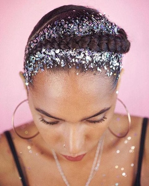 20 Ways to Use Glitter and Make Your Hair Sparkle