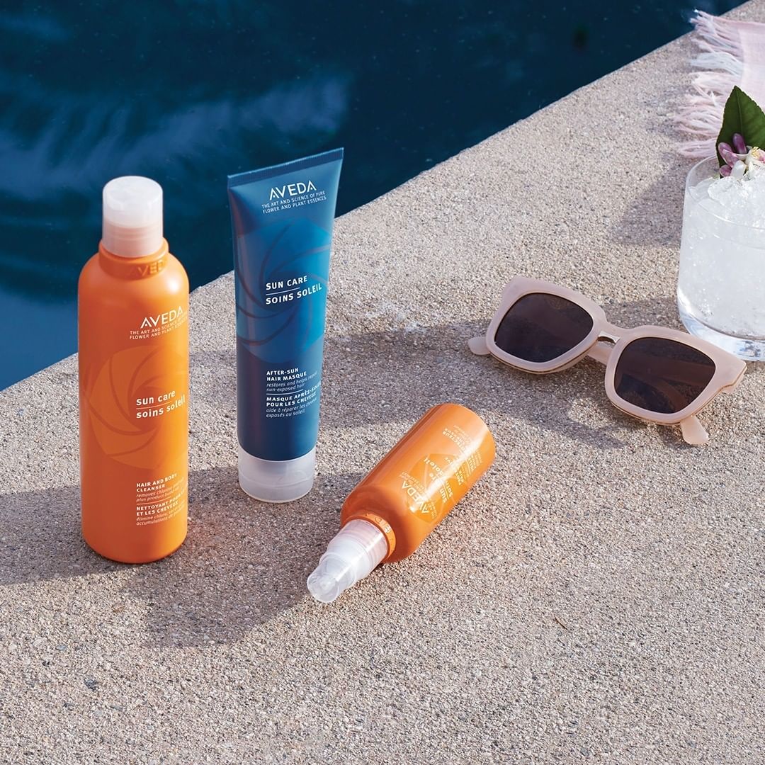 Aveda Hair Products with SPF