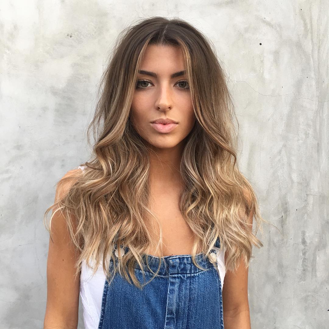 Long Beach Waves Hairstyle