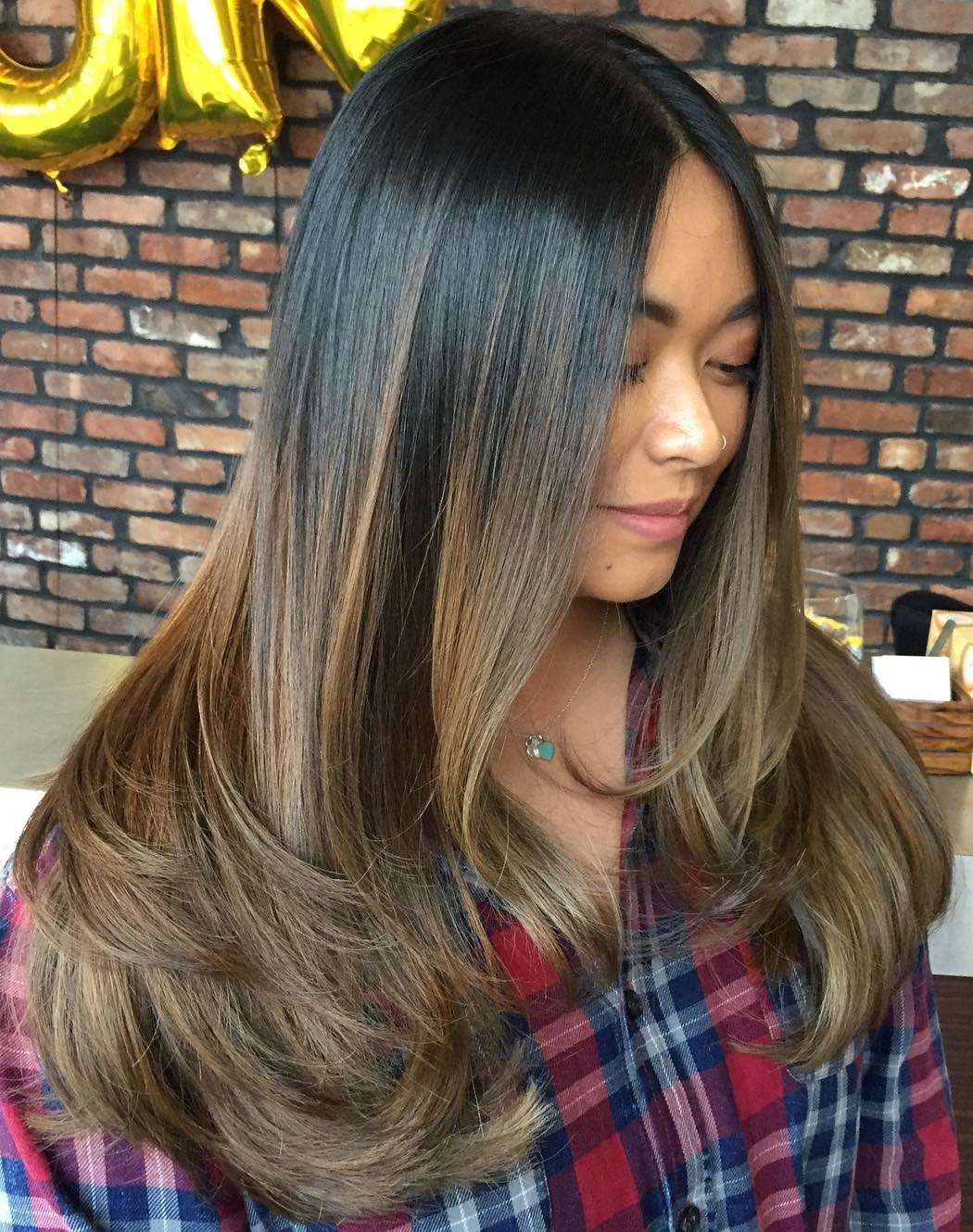 Black To Brown Ombre Hair