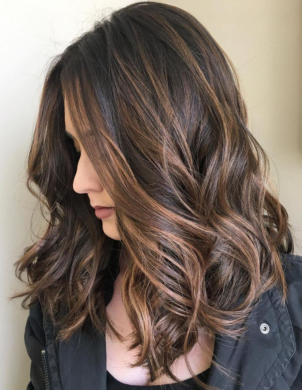 Brown Hair With Chocolate Highlights