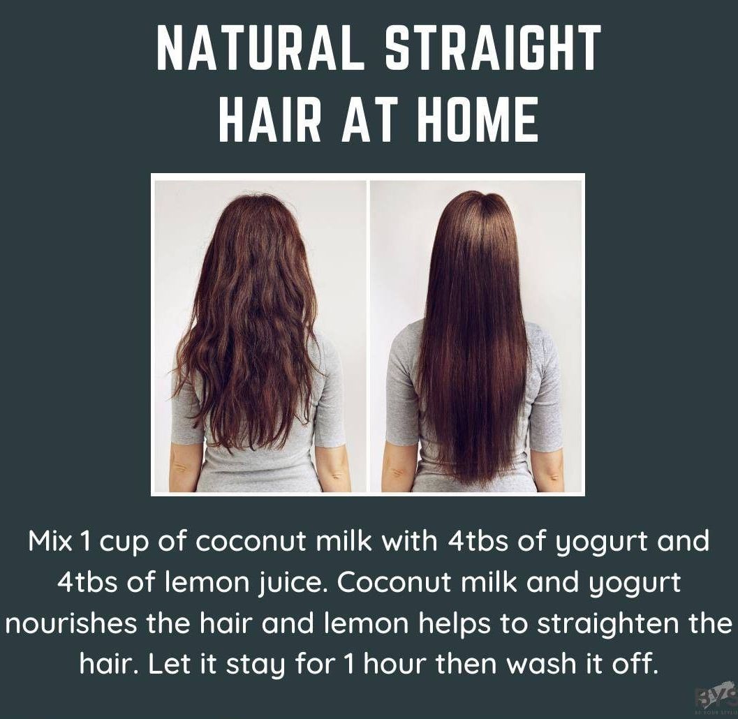 Natural Hair Straightening