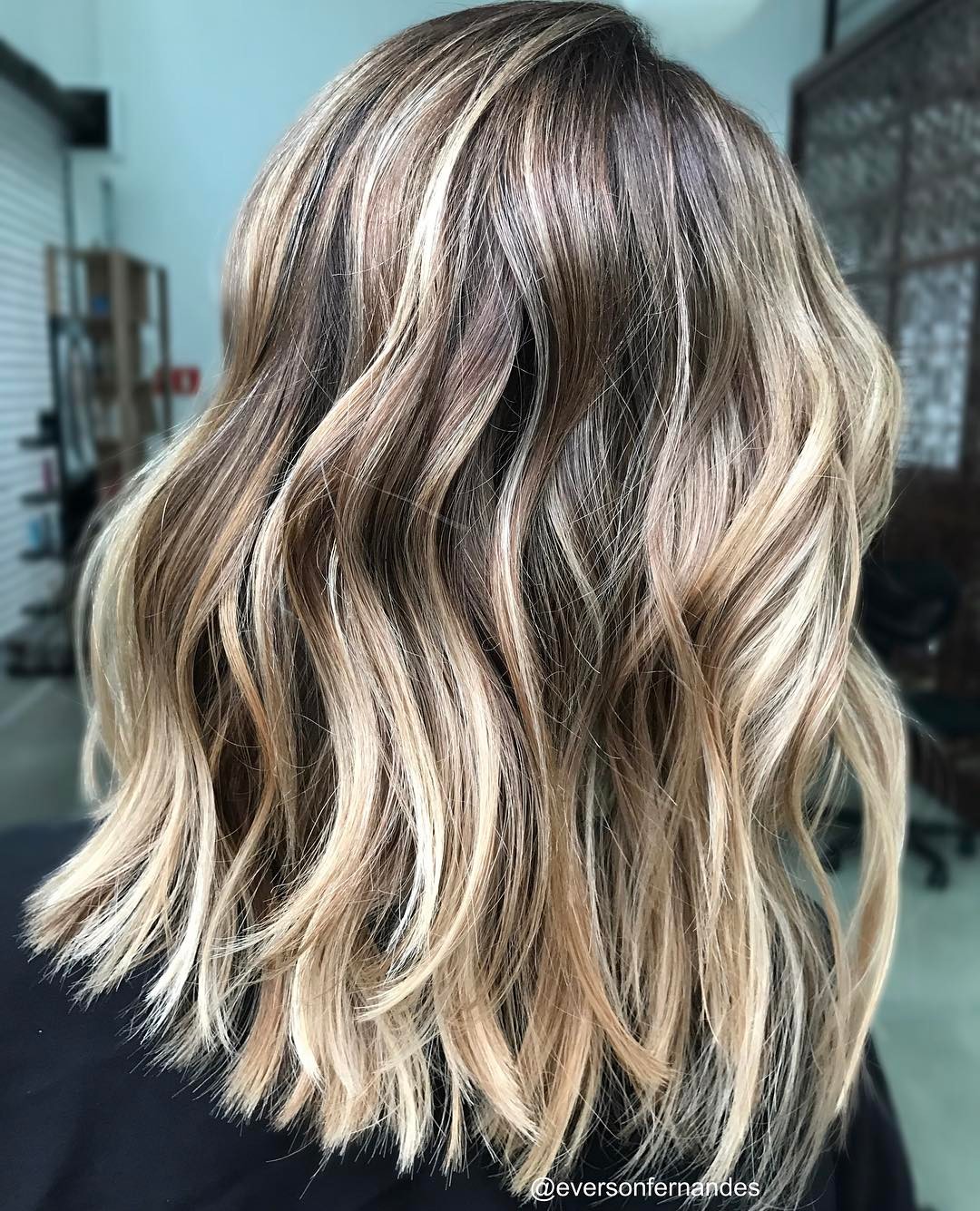 Light Brown Hair With Sun-Kissed Highlights