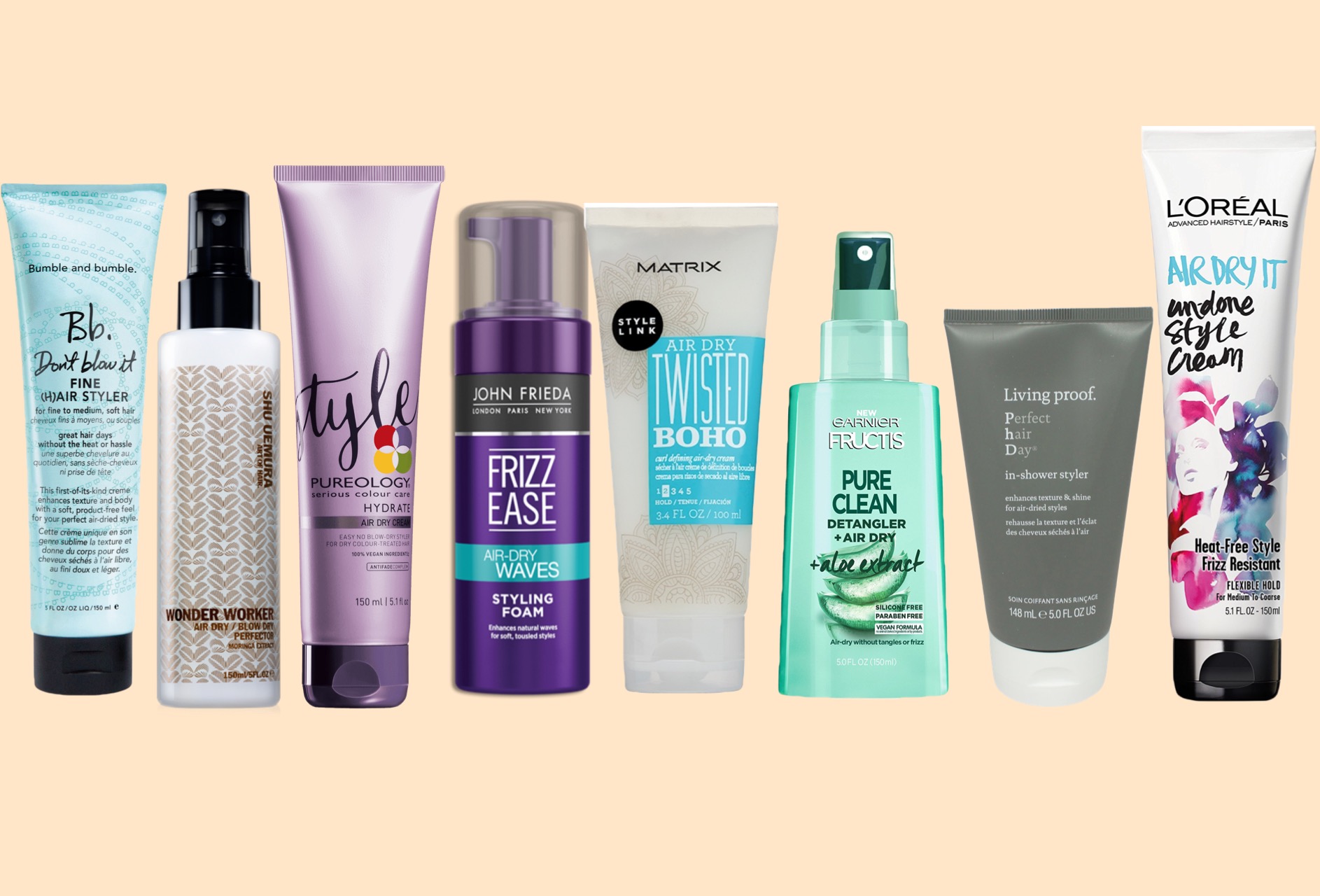 Best Air Dry Hair Products