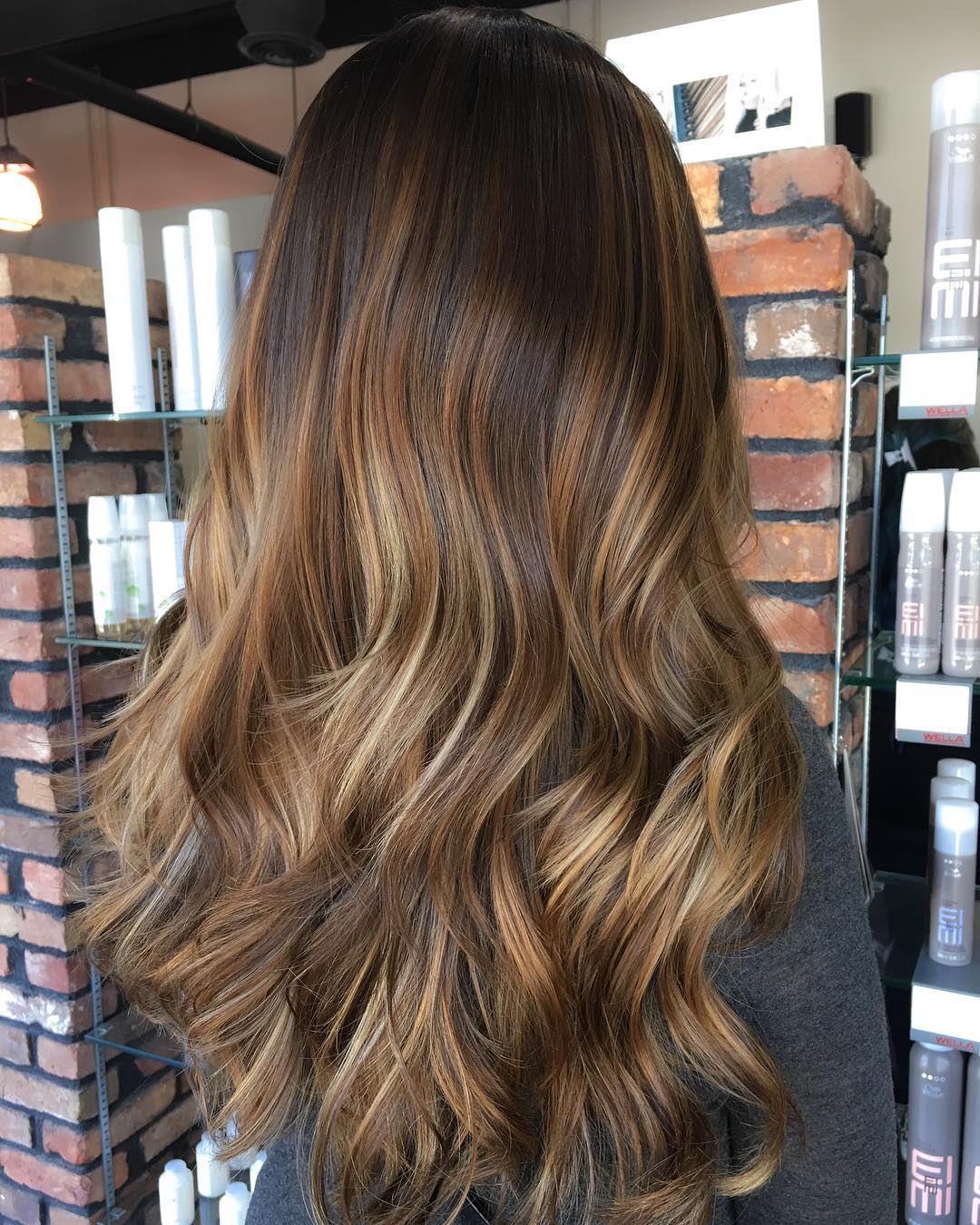 Long And Layered Browns