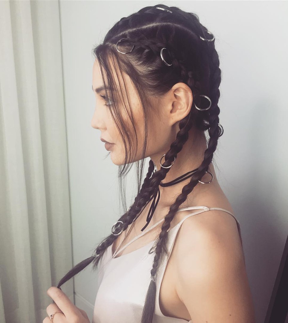 Braids With Ring For Long Hair