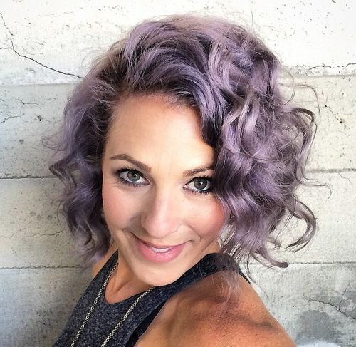 light ash purple hair color