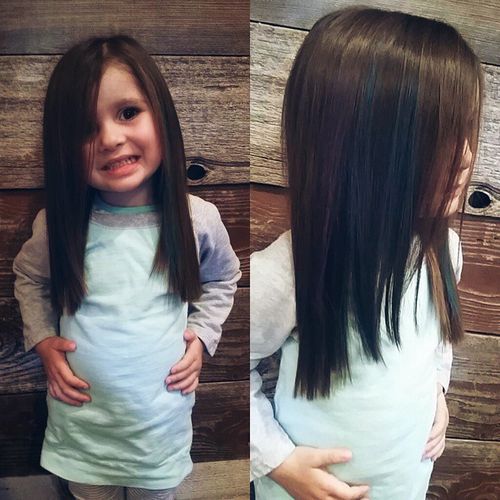 long haircut for little girls
