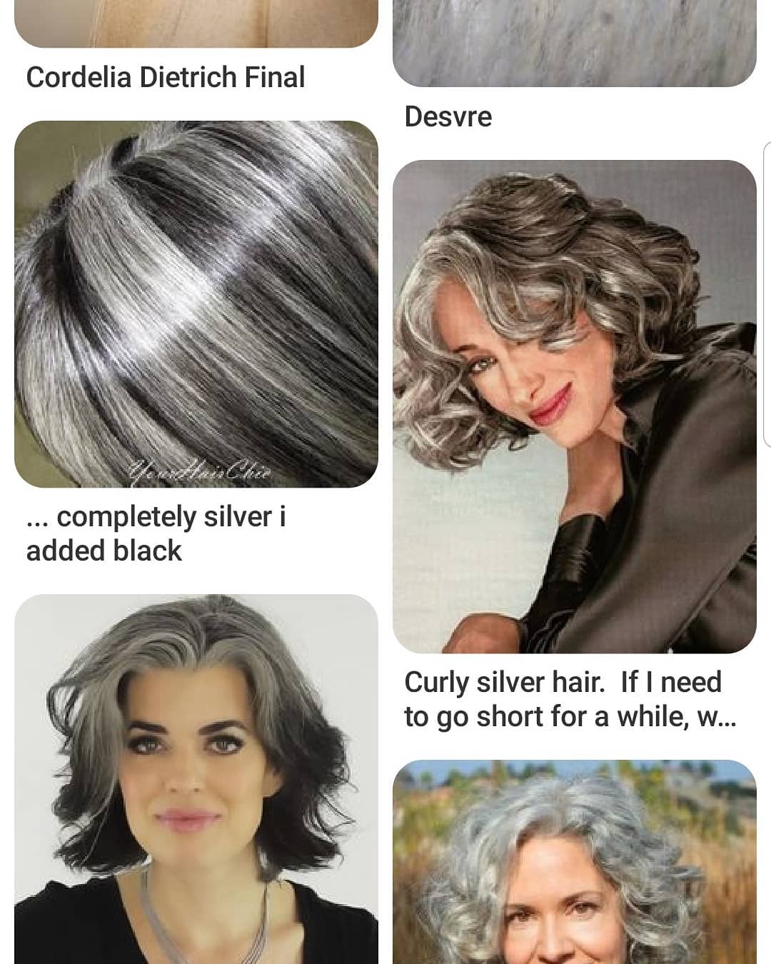 Gay Hair Pinterest Screenshot