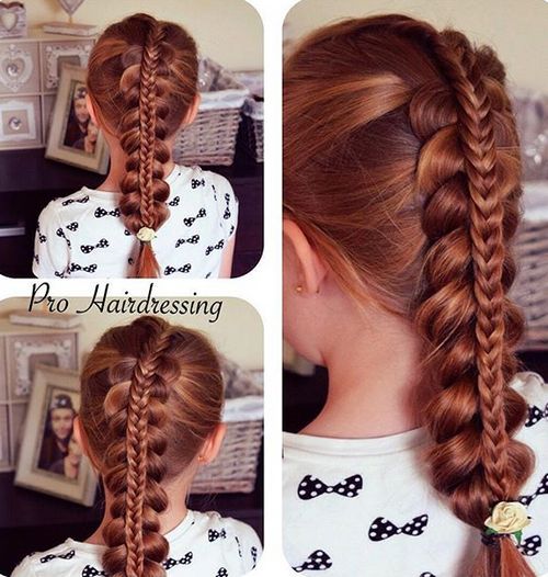 braided hairstyle for girls