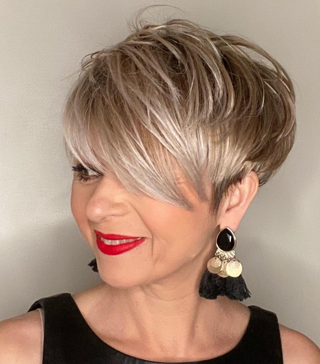 20 Age-Defying Hairstyles with Bangs for Older Women