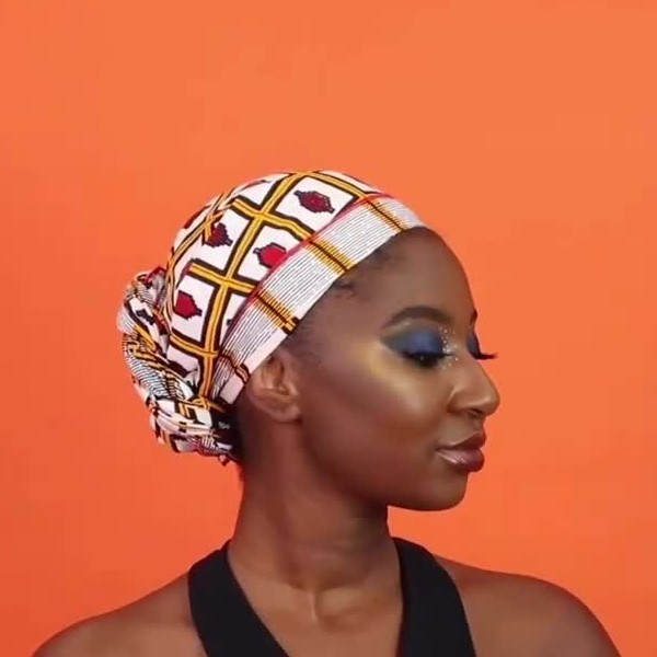 Headwrap Tied at the Back