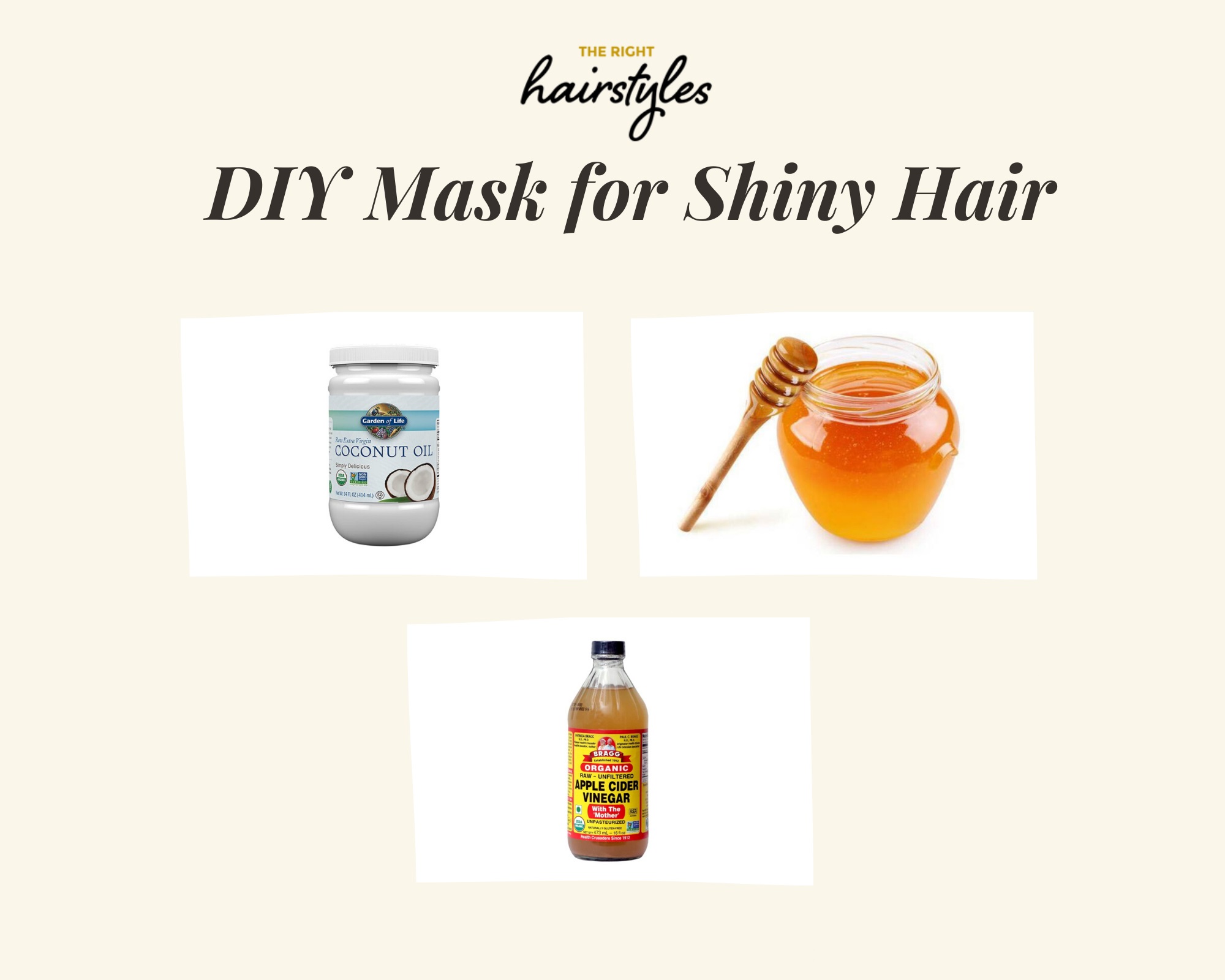 Coconut Oil Mask For Shiny Hair