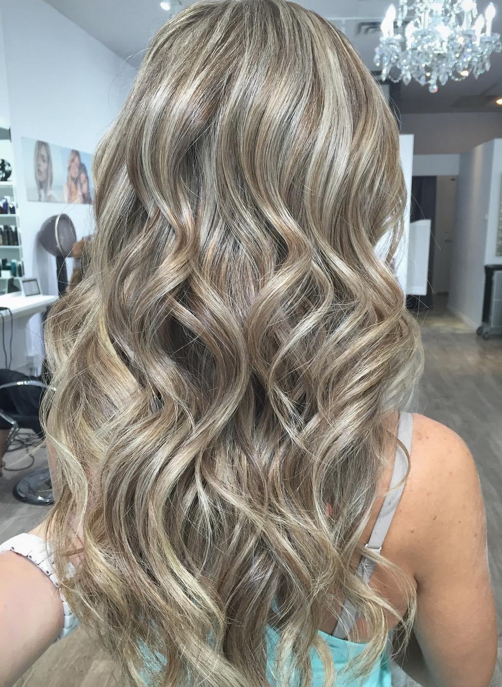 Ash Blonde Hair With Brown Lowlights