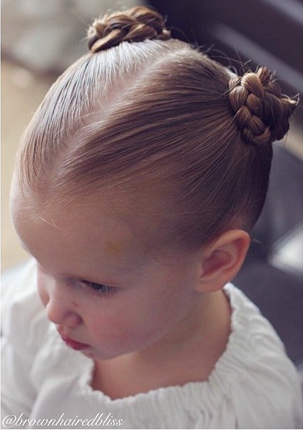 Tight Braided Knots for Little Girls