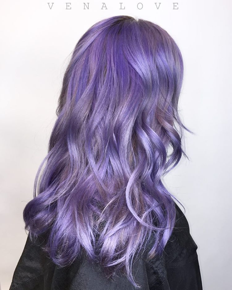 20 Ways to Wear Violet Hair
