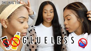 How To: 100% Gluess Wig | Avoid Your Wig Slipping & Damaging Hairline | Wig Fix By The Renatural