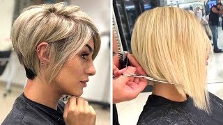 12 Bob & Pixie Haircut For Women Grwm | Short Haircut Tutorial Compilation | Trendy Hairstyles 2020