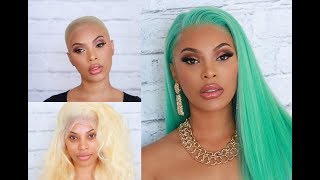 Using Watercolor On My Hair?!?! | How I Apply My Wig